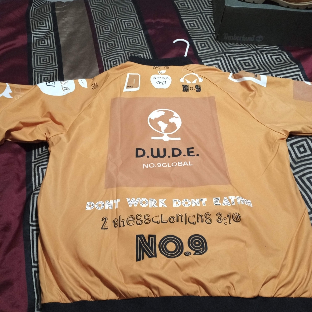Vintage No.9 global gold jacket and hoodie for $125.00 both xxl.